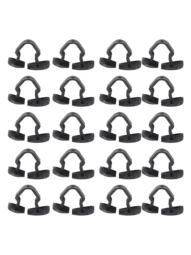 Retainer Clips Ample Bonnet Easy Installation Fitment Heat-resistant Hood Insulation Plastic Functional For Jetta