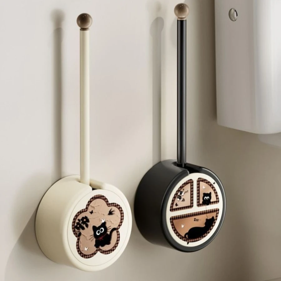 household-bathroom-wall-mounted-toilet-brush-drain-base-cleaning-brush-set-toilet-long-handle-no-dead-corners-cleaning-brush