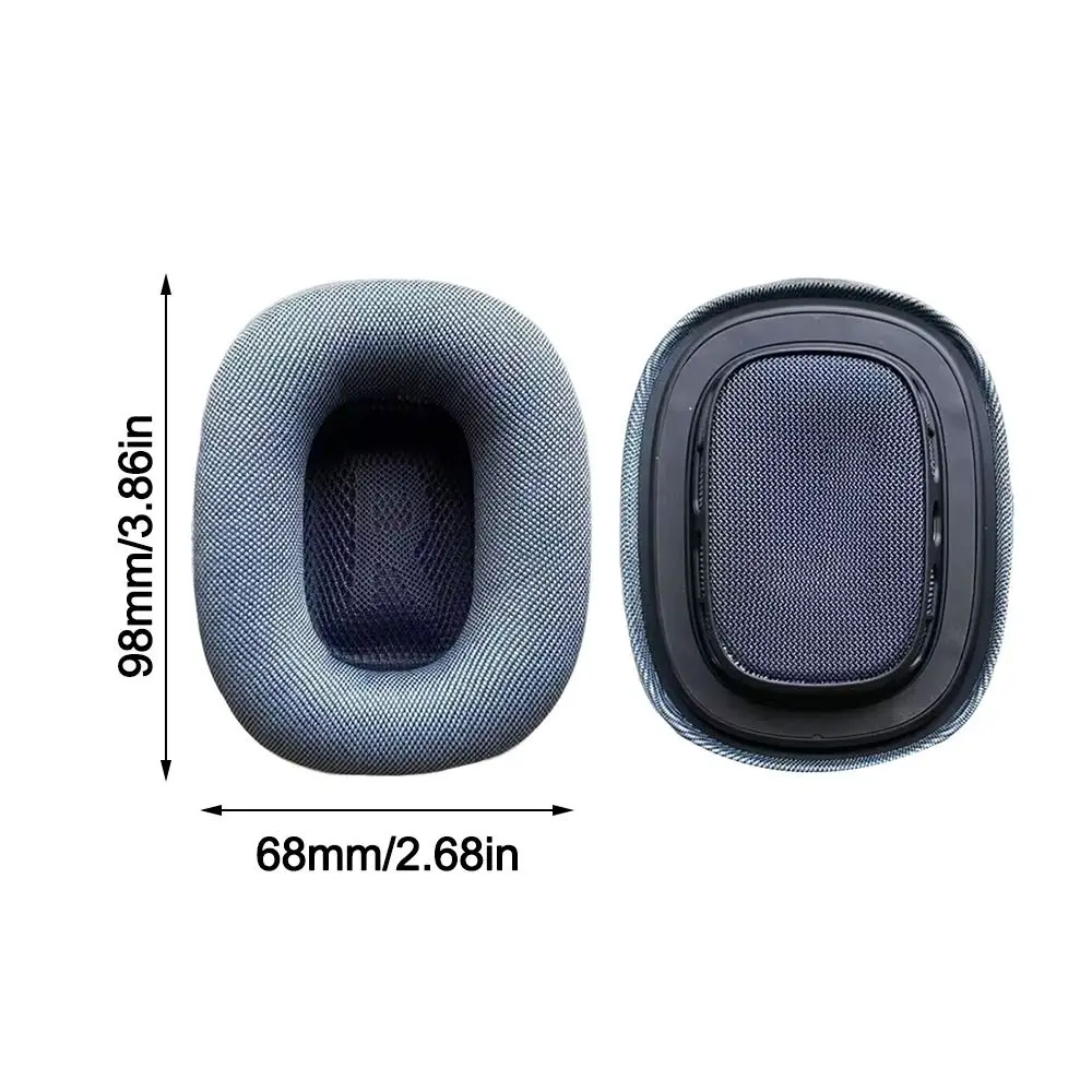 1 paio di cuscinetti auricolari in tessuto con cancellazione del rumore paraorecchie di ricambio copertura auricolare riparazione cuscino auricolare per Airpods Max Gen2