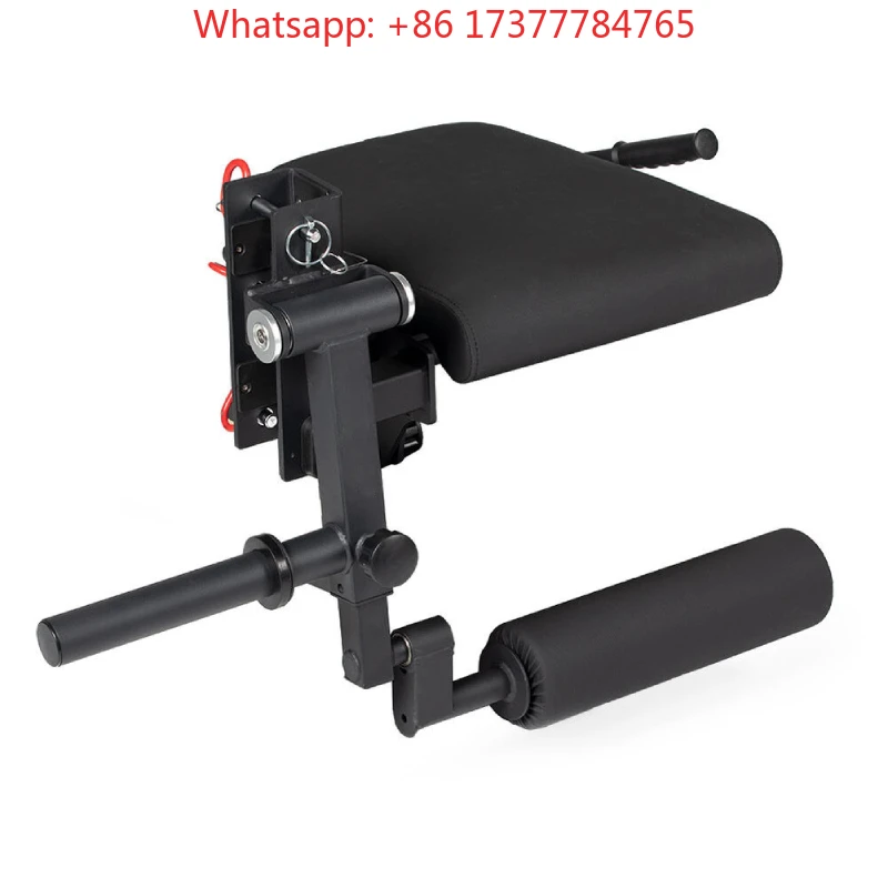Home Gym Leg Training Machine Adjustable Leg Extension & Flexion Quad Hamstring Exercise Equipment