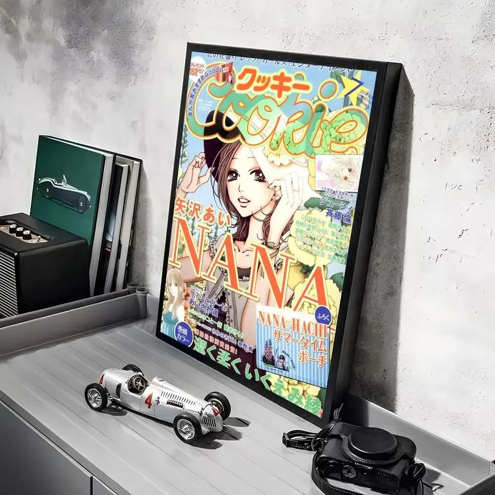 Anime N-Nana klassisches Poster, dekorative Wandkunst, Aufkleber, Wandbild, Fotodruck für Zuhause, Wohnzimmer, Flur, Dekoration – Detail 7