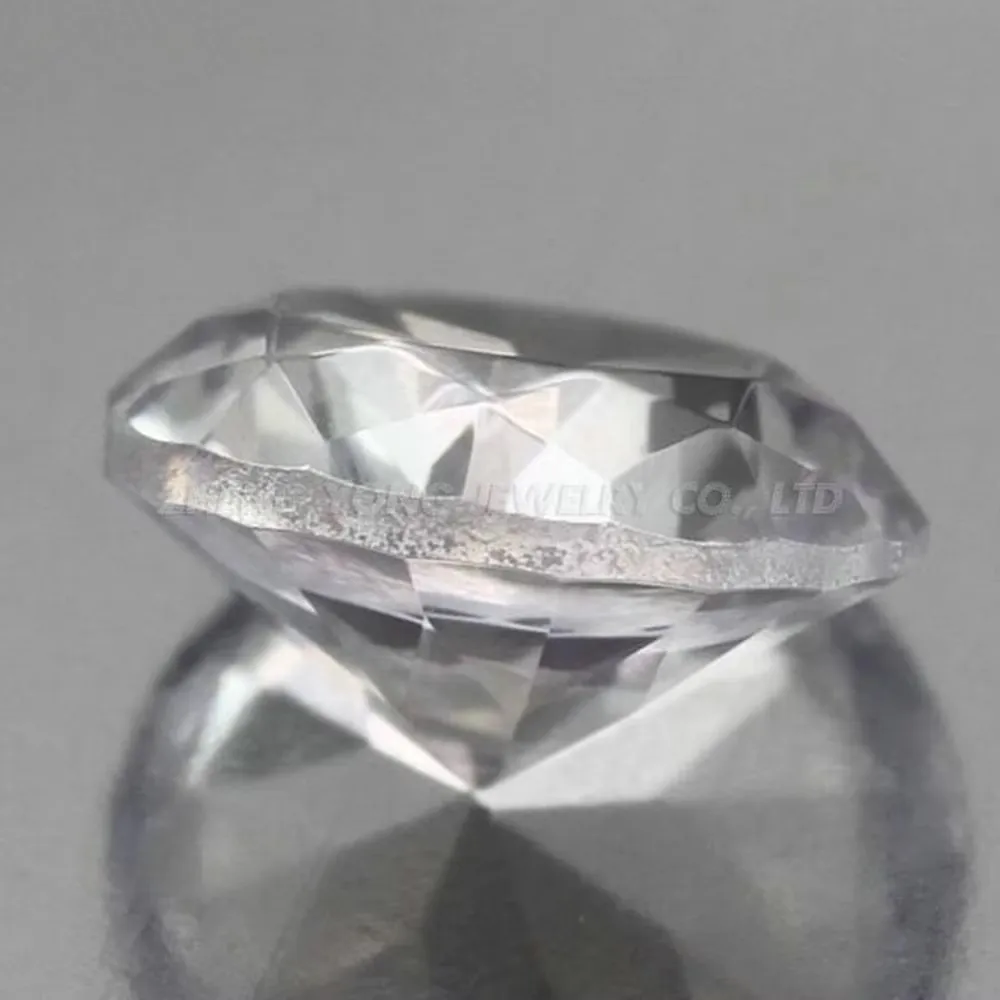 1 Bag White Corundum Diamond for Jewelry Making #12 1mm-8mm White Round Diamond Cut