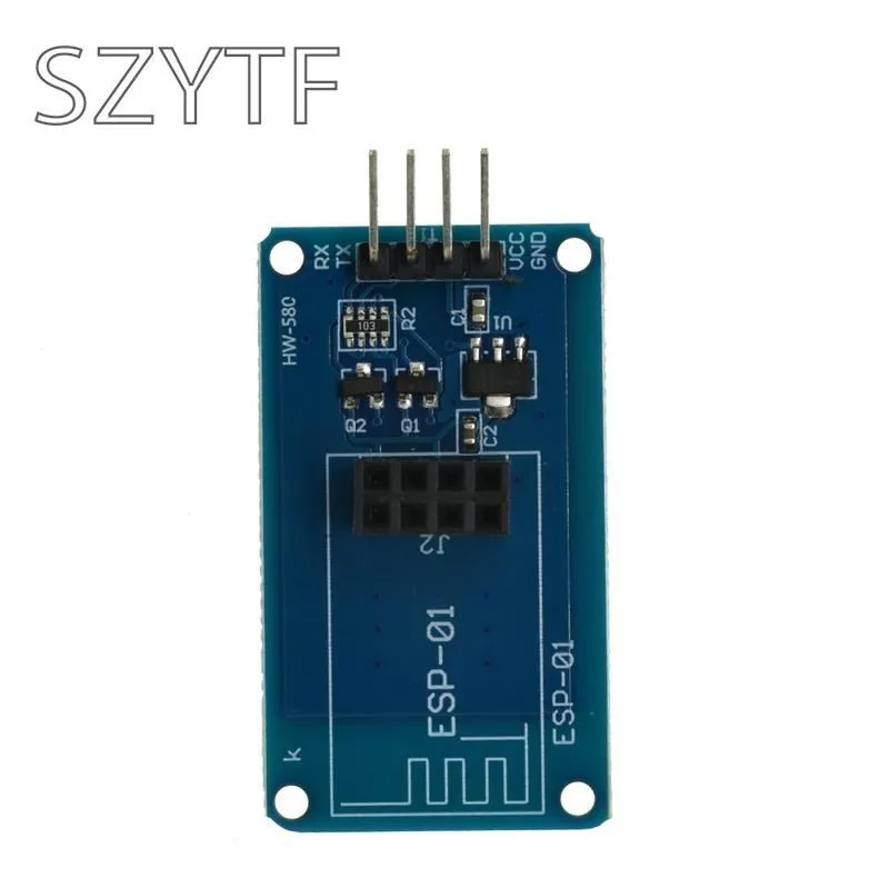 ESP8266 ESP-01 ESP01S Serial Wireless WIFI Module For Arduino Transceiver Receiver Adapter Board Raspberry Pi UNO R3 One 3.3V 5V