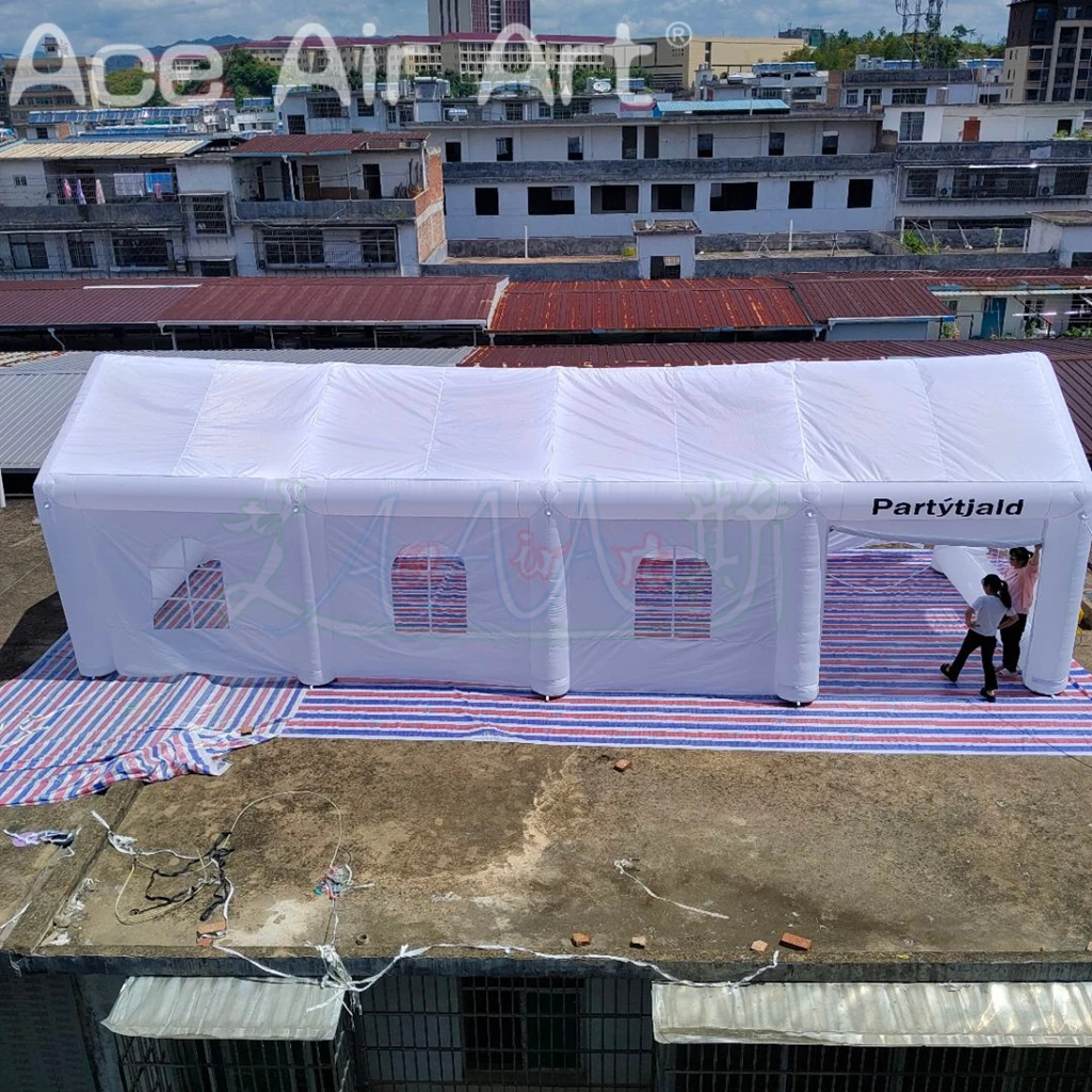 Inflatable Wedding Tent Outdoor Party Tent Portable Marquee Wedding House White Garden Tent For Wedding Event