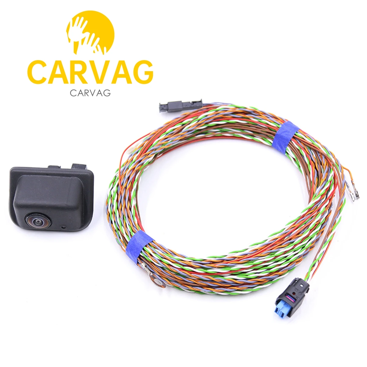 FOR Seat Leon 5F MK4 2021 - High Line Rear View Camera with Guidance Line + Wiring Harness