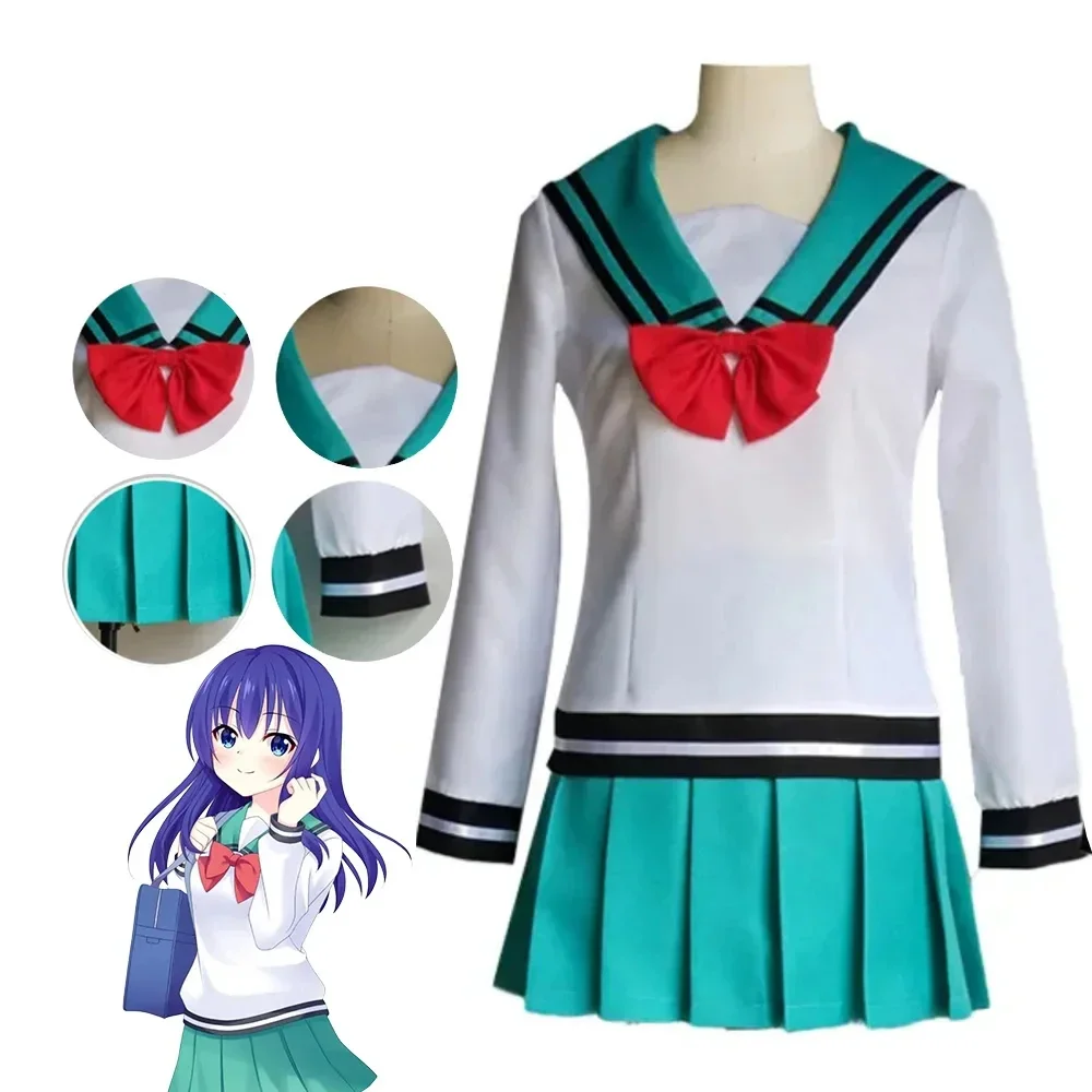 Anime Teruhashi Kokomi Cosplay Costumes Dress Saiki Kusuo No Sai-nan Yumehara Chiyo Uniforms Halloween Party Costumes for Women