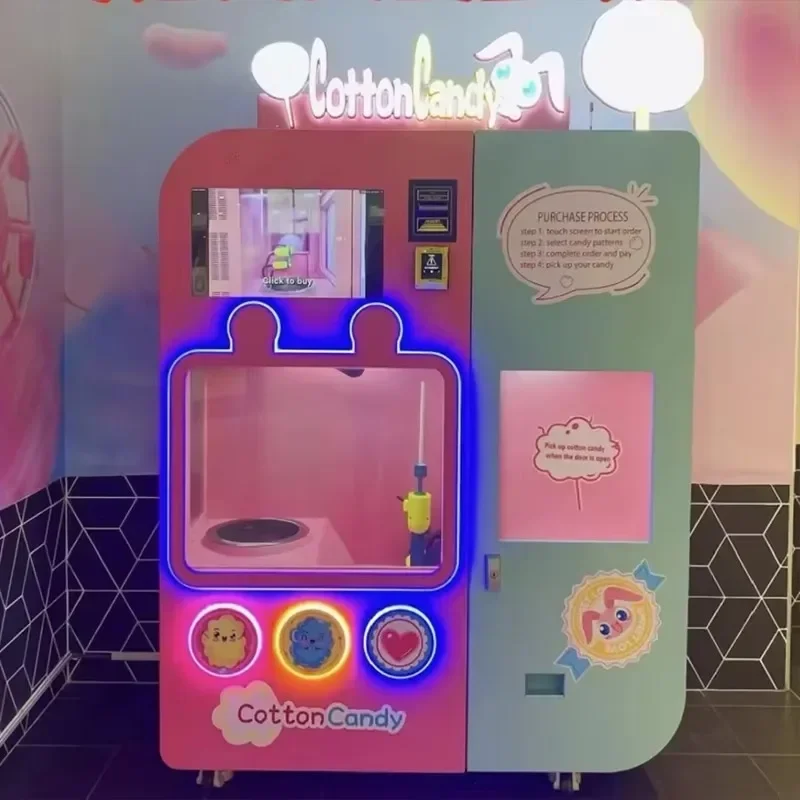 Automatic sugar cotton candy machine cotton candy machine vending cotton candy maker