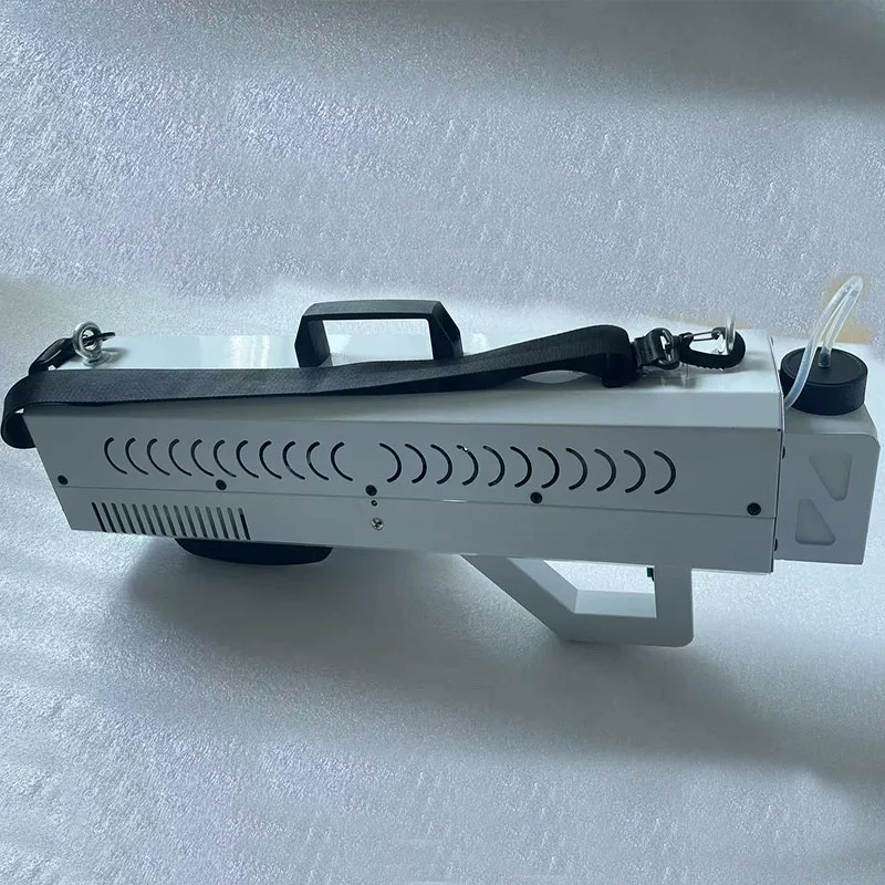 

New RGB Handheld Smoke Jet Gun Shooter DJ Disco Night Club Party Portable LED Smoke Gun No CO2 Needed