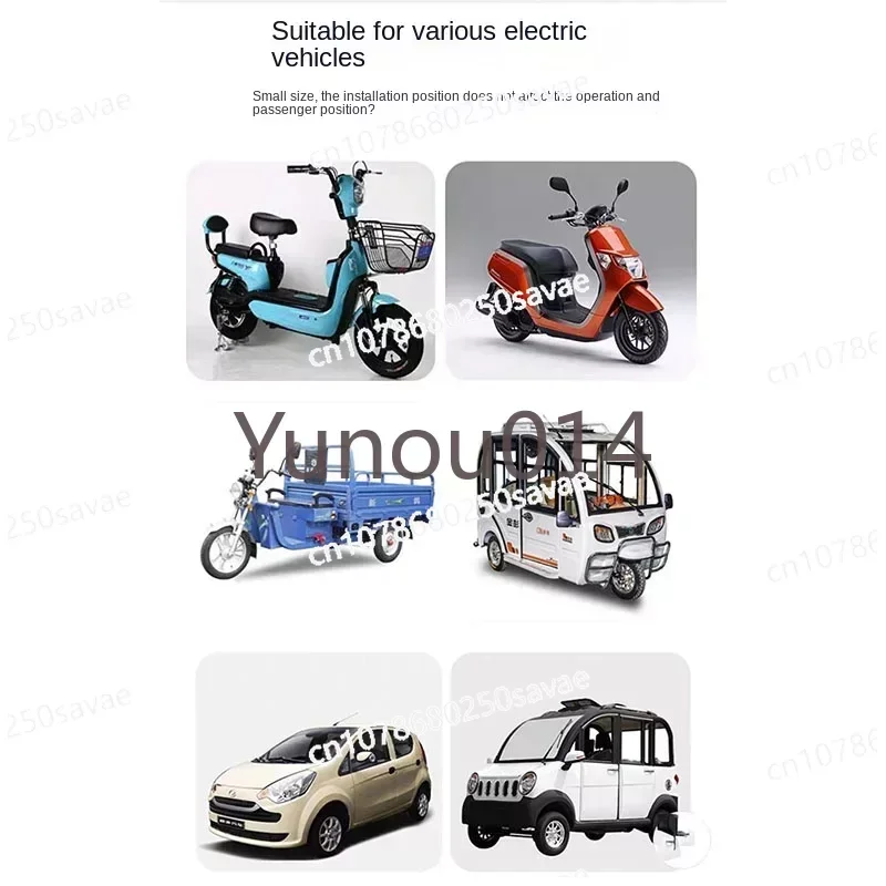 Electric Vehicle Range Extender, Low Noise Generator for Four Wheels Gasoline, Portable Generator, DC 48V 60V 72V