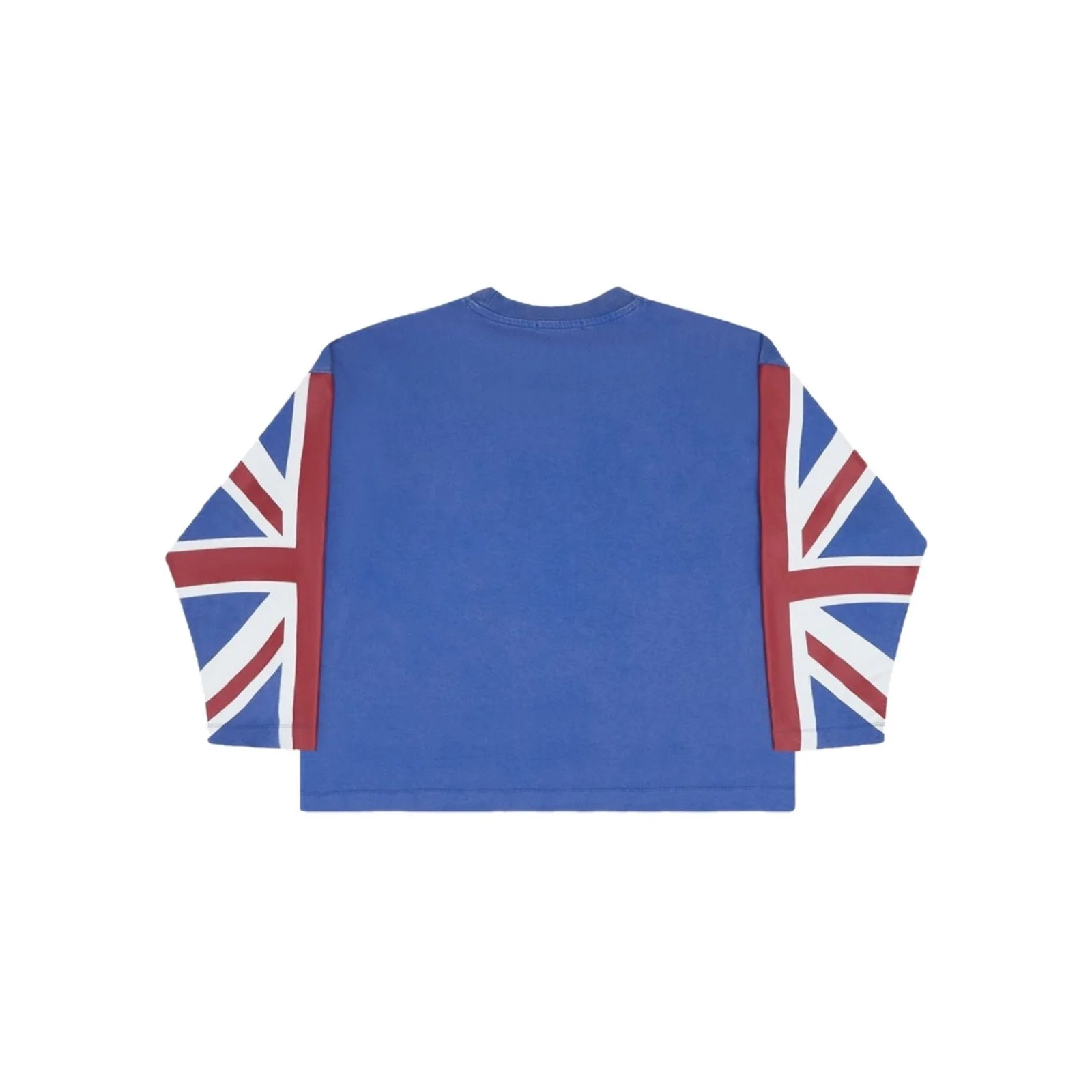 Y2K UK Flag Long Sleeve T Shirt Autumn Winter Street Style Comfortable Casual Printed Unisex