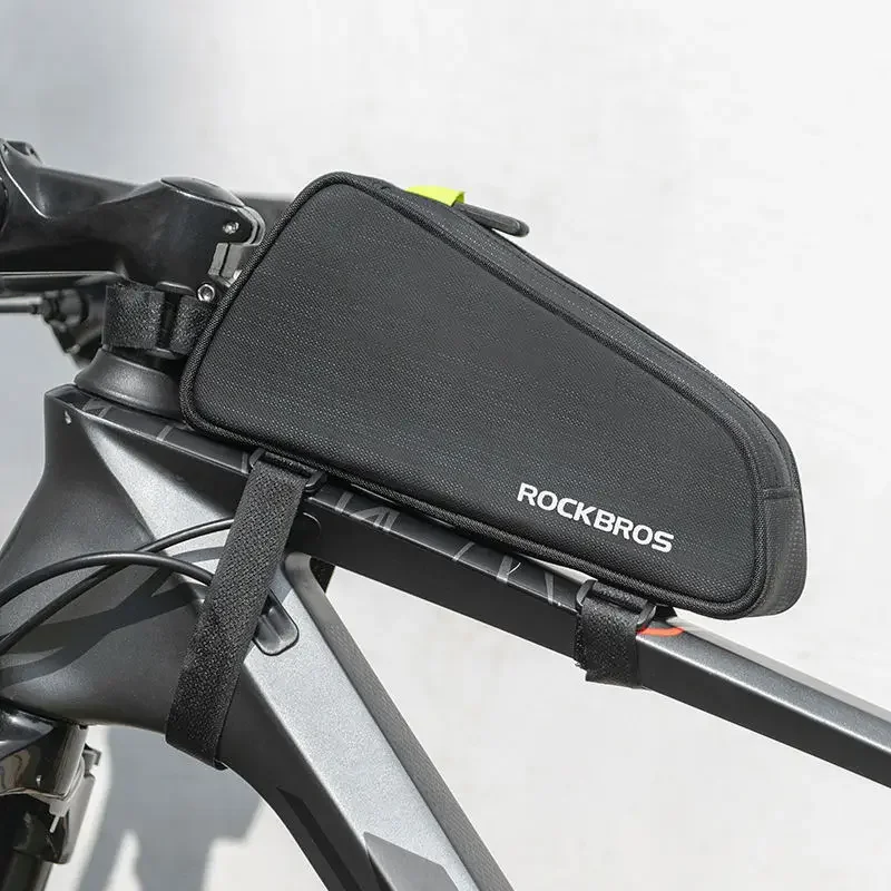 

Bicycle Frame Bag Bicycle Top Tube Bag 1.1L Waterproof Lightweight Mountain Road Bike Bag Bicycle Accessories