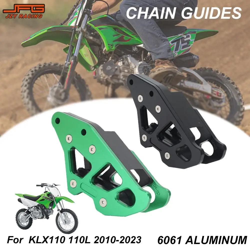 Motorcycle Chain Guide Adjuster Regulator Chain Guide Guard Protector For Kawasaki KLX110 KLX 110 110L KLX110L 2010-2023 2021 22