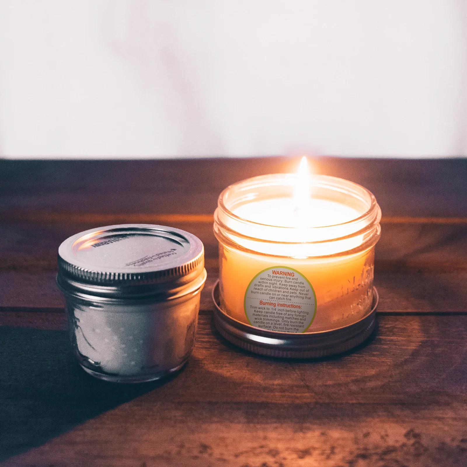 1 لفة ملصق أمان قابل للإزالة ملصق تحذير مقاوم للماء لختم تعليمات الرعاية الدقيقة لحاوية الجرة