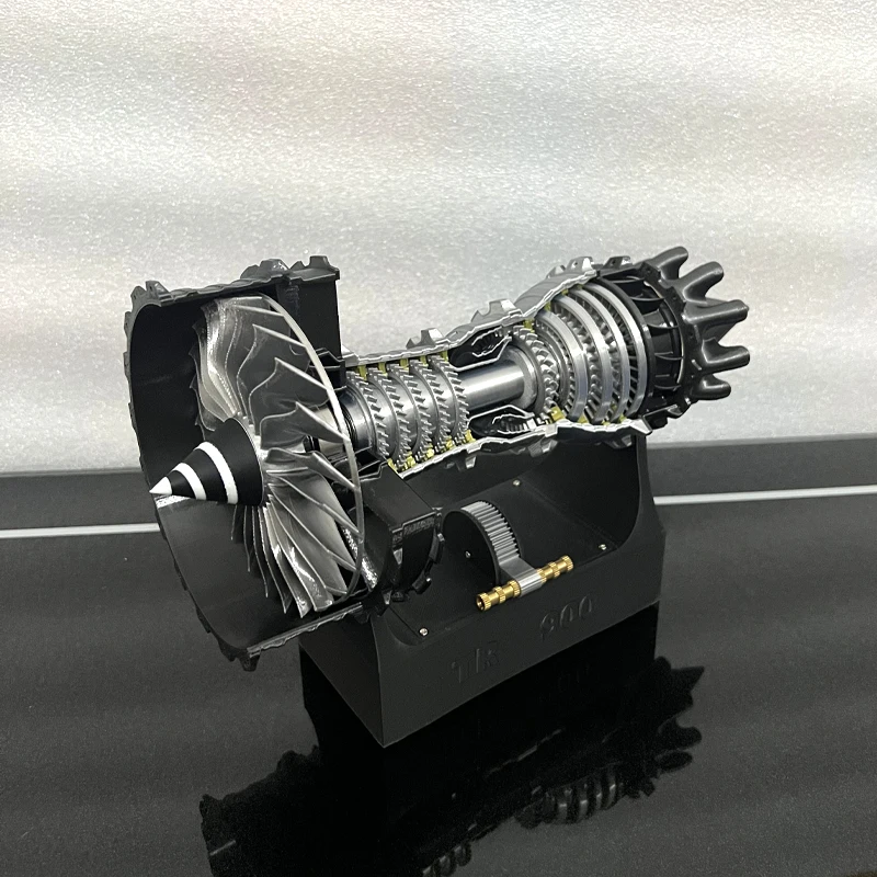 TR900 Aircraft Turbofan Engine Model Kit DIY Jet Engine Assembly Kit Toy