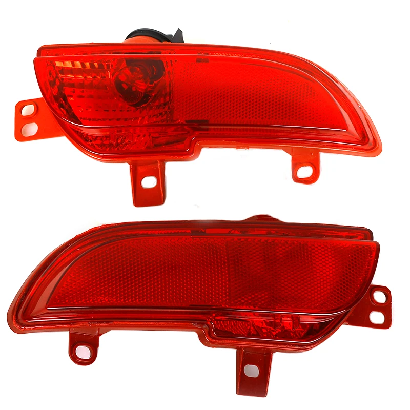 Car Rear Bumper Light For Peugeot 206 207 2009-2014 Reverse Tail Fog Lamp Reflector AUTO Accessories