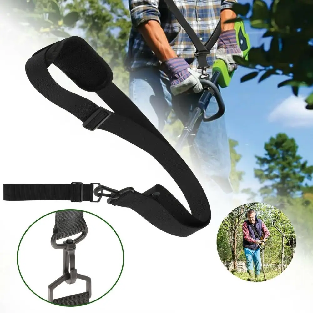 

Universal Trimmer Shoulder Strap Adjustable Shoulder Belt With Breathable Thickened Cotton Pad For Grass Edger