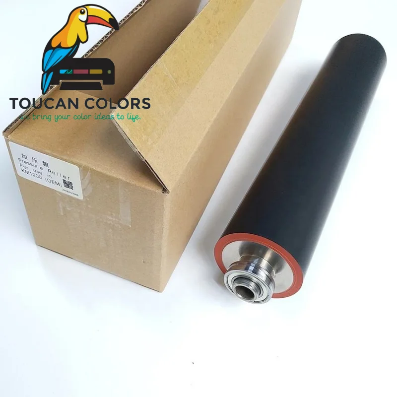 ToucanPrinter OEM Long Life Lower Sleeved Pressure Roller for Konica Minolta BH Bizhub 951 1051 1052 1200 1250 6120 Copier Parts