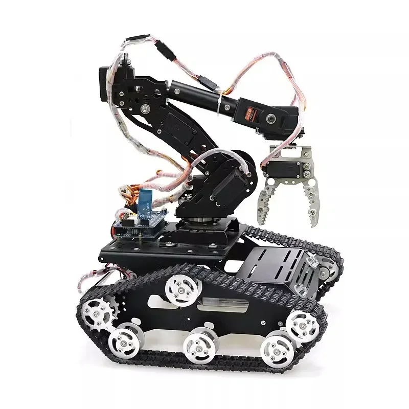 

Hot sales Vehicle mounted robot mobile platform intelligent tank chassis robotic arm