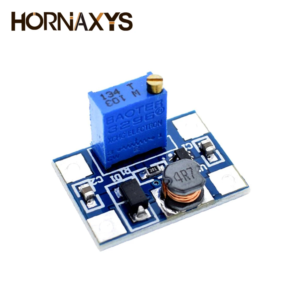 10pcs DC-DC SX1308 Step-UP Adjustable Power Supply Module DC DC Step Up Boost Converter Adjust Power Supply 2-24V to 2-28V 2A