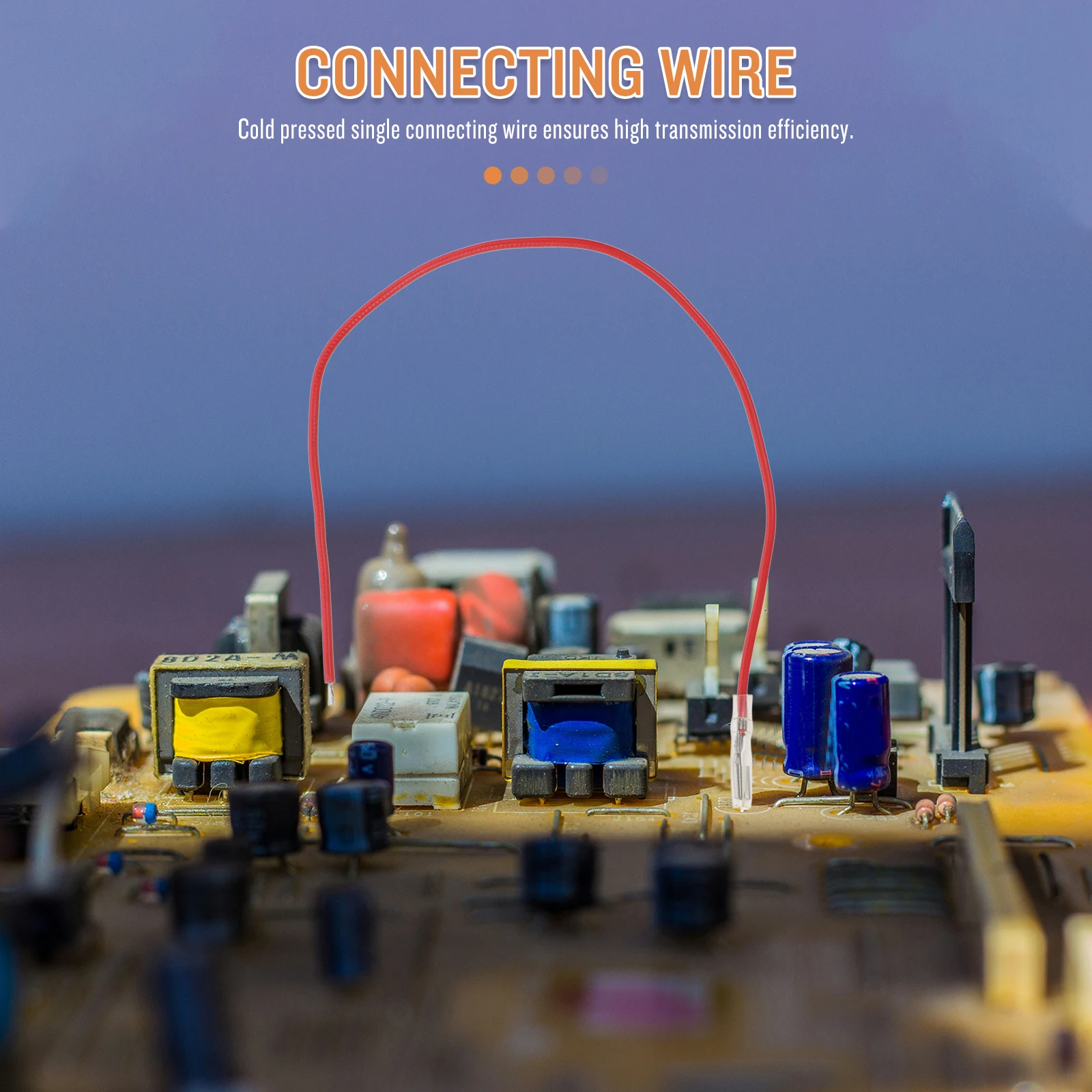 

10pcs Spade Connectors Crimp Terminal Insulating Sleeve Automotive Wiring Reliable Splice Connector Terminal With Wire Car Wire