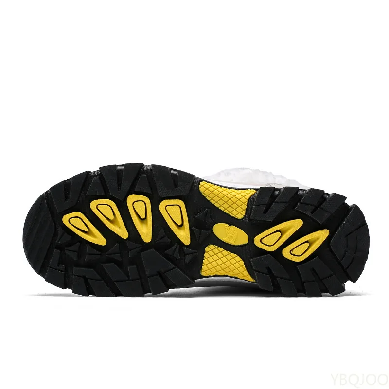 Winter snow boots for women's outdoor travel waterproof anti slip thickened warm high top cotton shoes women's midsole boots - view 6