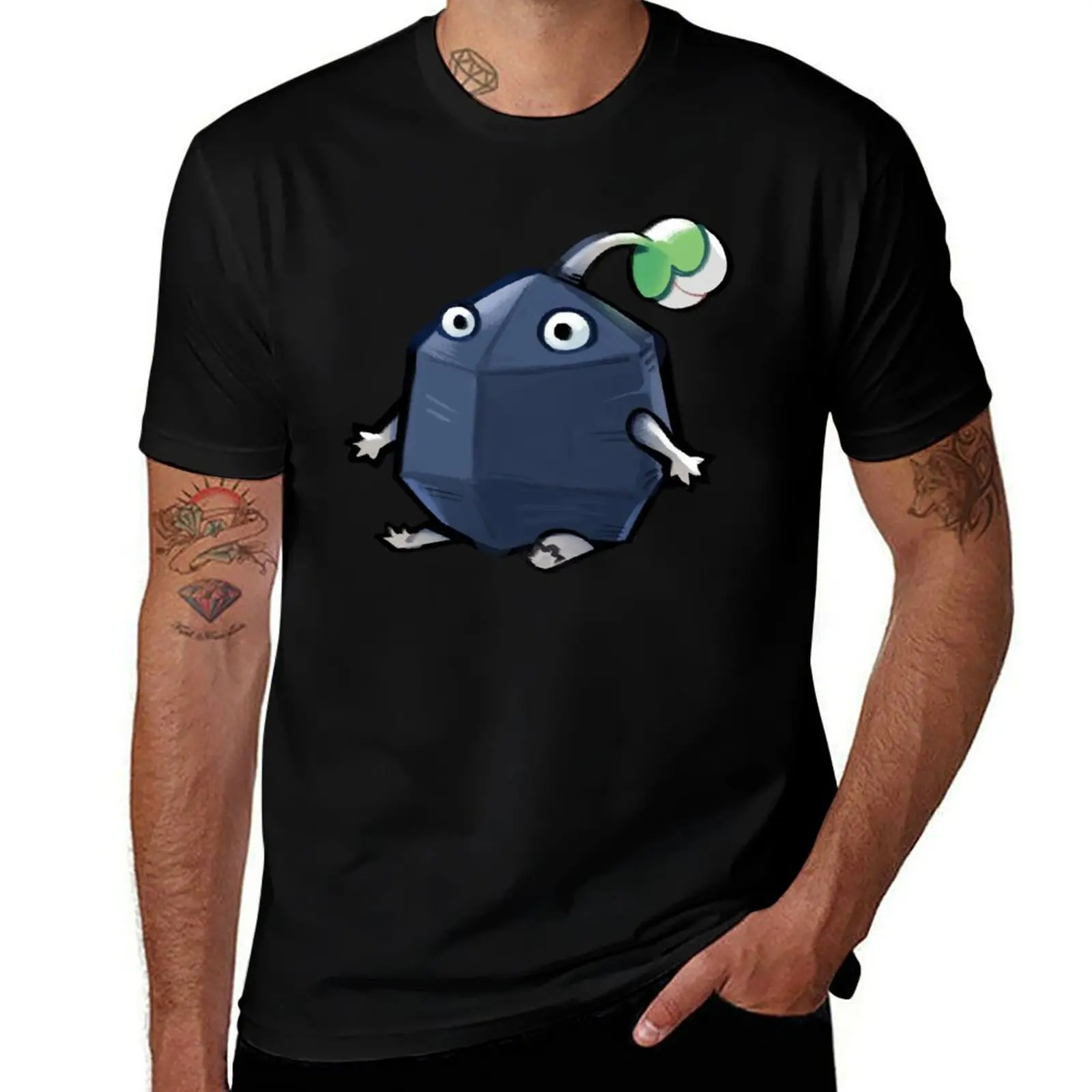 

ROCK PIKMIN T-Shirt man t shirt cotton cotton t shirt pack man t shirt heavy cotton T-Shirt