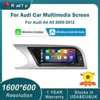 RoadTop 8.8 Inch Wireless CarPlay Multimedia Screen Android Auto For Audi A4 A5 2009-2012 Airplay Miracast Function