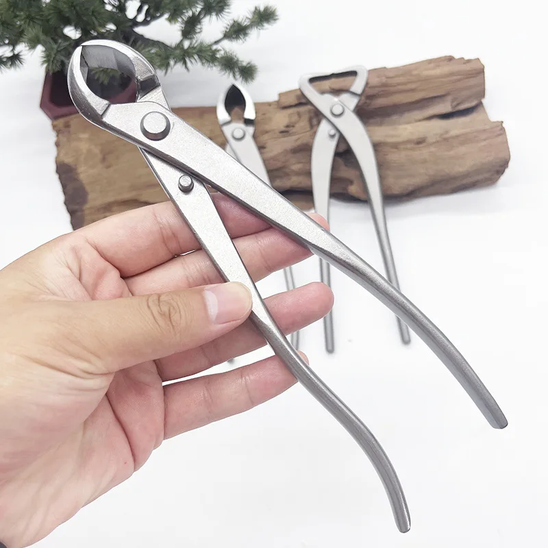 210mm Bonsai Knob Cutter Ball Shear Bonsai Branch Cutter Gardening Pruning Pliers Tree Trunk Nodule Removal Tool