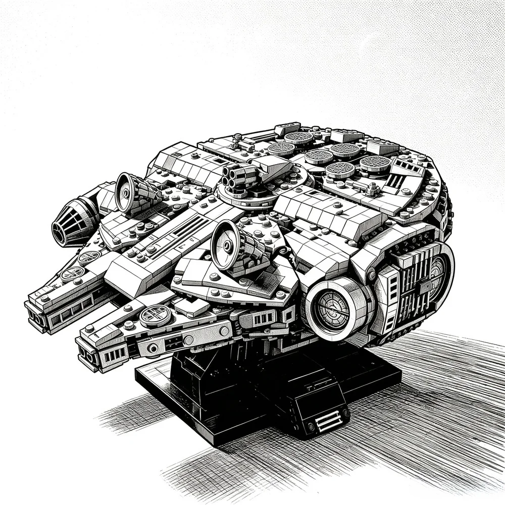 Creative Transport  Ship Building Set Model Movie DIY Assembly Toy Birthday Gift for Collector Birthday Gift for Friends