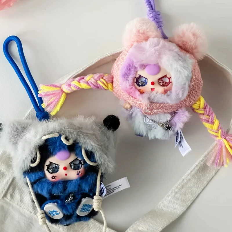 Mootoy Babythree Rebel Plan Plush Blind Box, adorable poupée en peluche, porte-clés, ornement de collection, cadeau idéal pour les collectionneurs de jouets