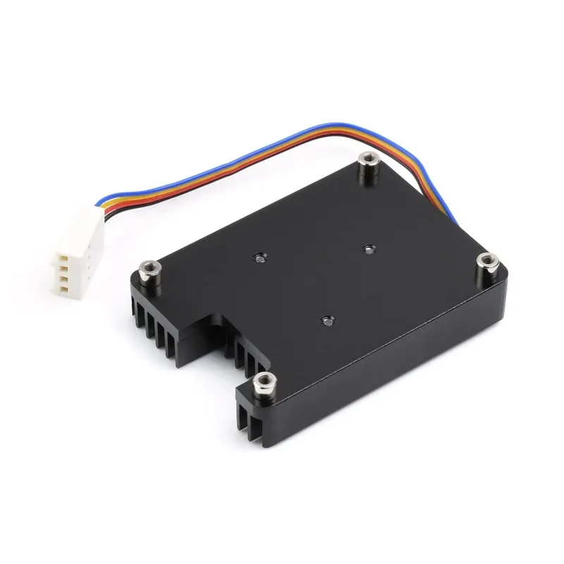 Waveshare Dedicated All-in-One 3007 Cooling Fan Raspberry Pi Compute Module 4 Low-profile PWM Speed Adjustment