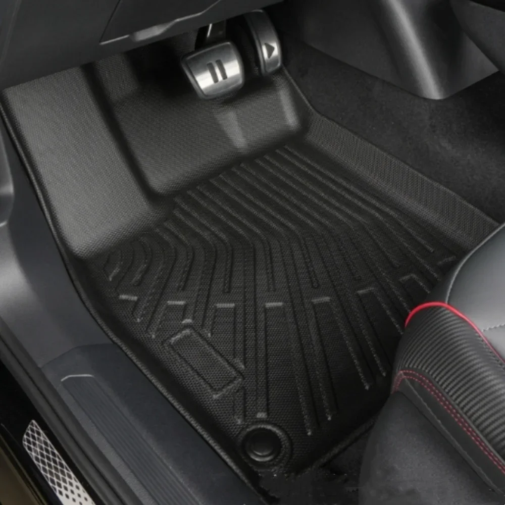 for 2021- 2025 KIA Sorento Hybrid Floor Mats All Weather LHD Cargo Liner TPE Trunk Mat with Backrest Pad Accessories PHEV & HEV