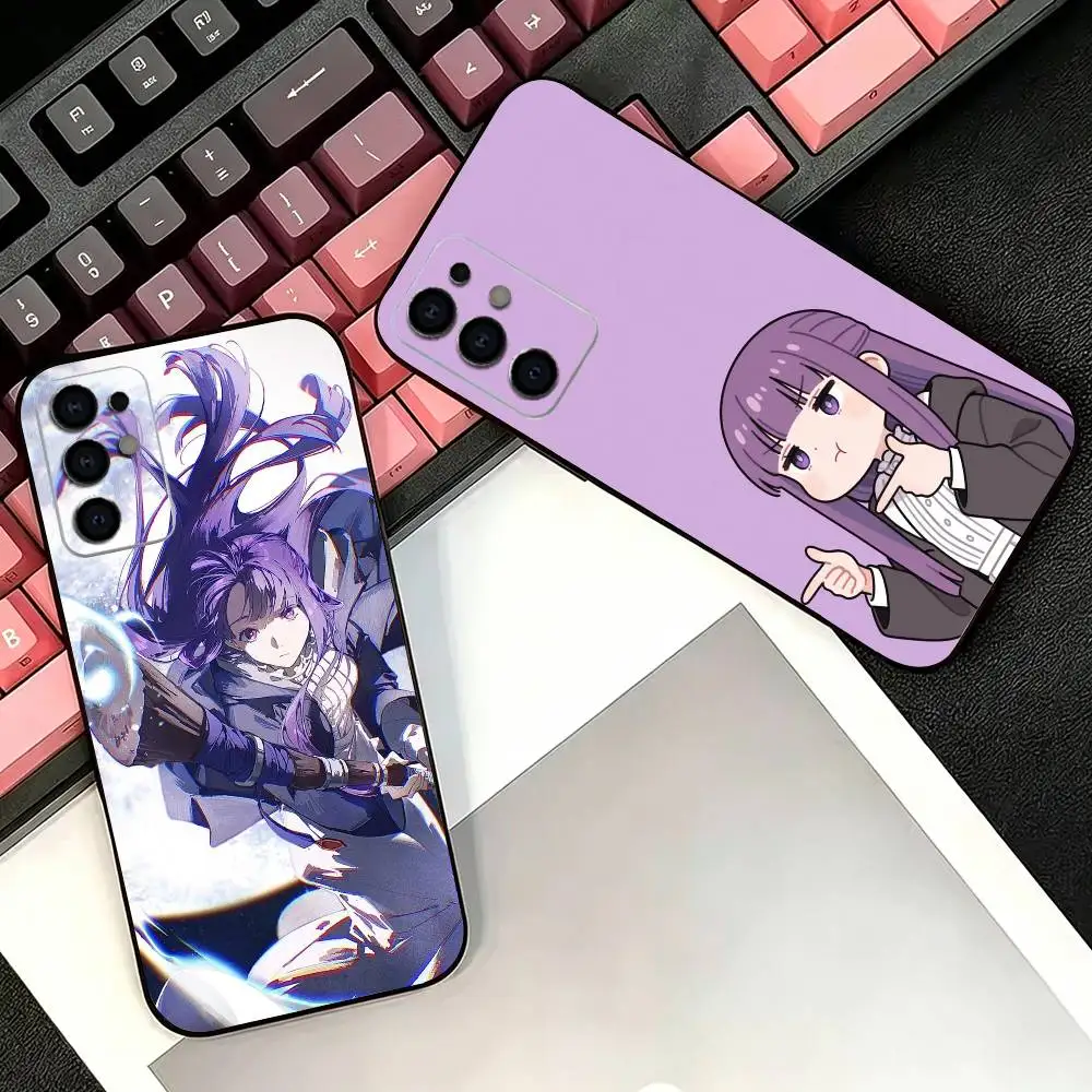 Funny Fern Mage F-FrierenS Phone Case For Samsung S26,25,24,21,22,21,20,10,9,8,7,6,Ultra,Plus,Fe, Lite Black Cover