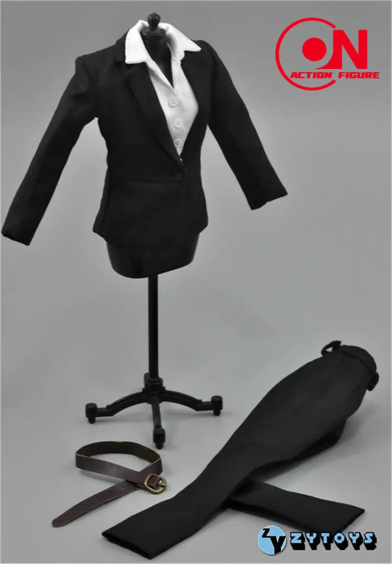 1:6 Scale Model Female Business Office Pencil Skirt Shirt Suit Clothes Full Set Fit 12 Inch Action Figure Accessory Women Body