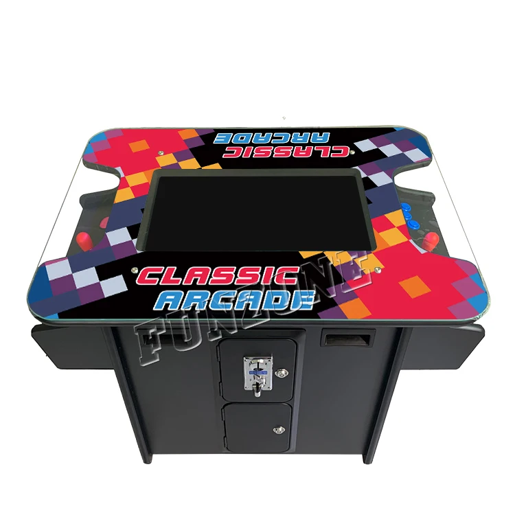 Best Selling Coin Operated 3000 Games Retro Arcade Table Games Video Cocktail Arcade Machine