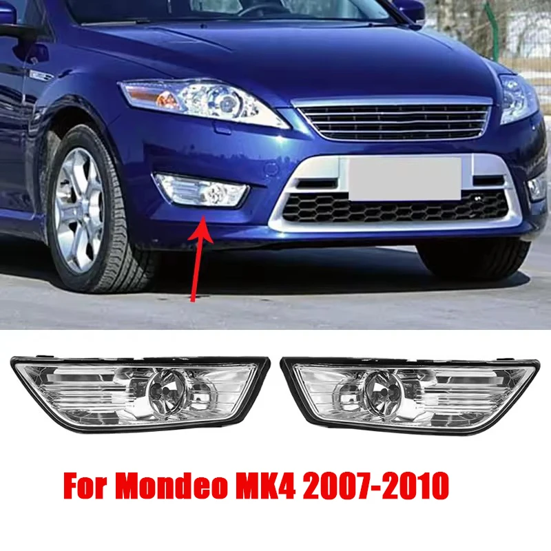 

Подходит для Ford 2008-2010 Mondeo Zhisheng, передняя противотуманная фара в сборе, дневные ходовые огни, фары бампера, противотуманные фары