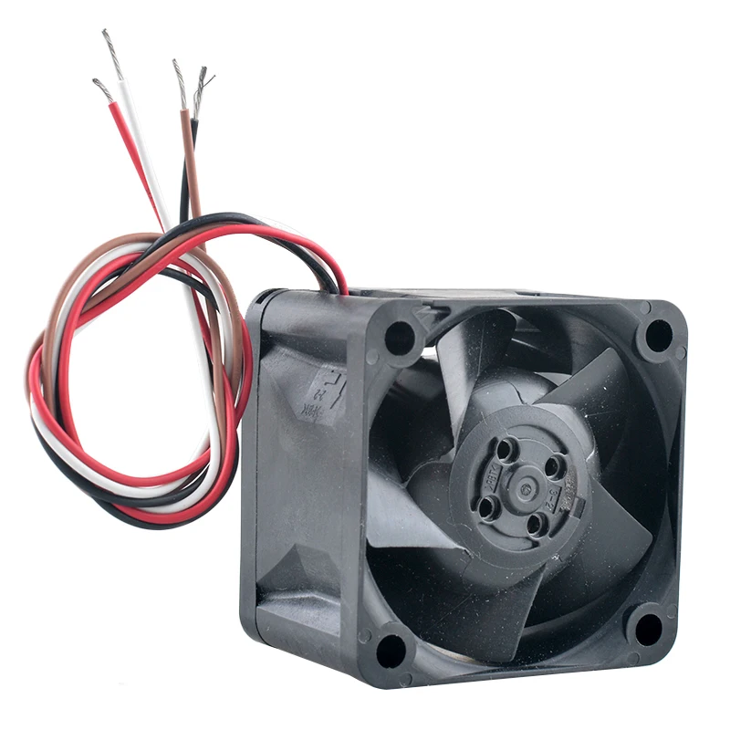04028DA-12T-BUH High Speed Axial Flow Cooling Fan 4cm 40mm 40x40x28mm DC12V 1.95A 4-Pin 26500RPM for 1U 2U Power Supply