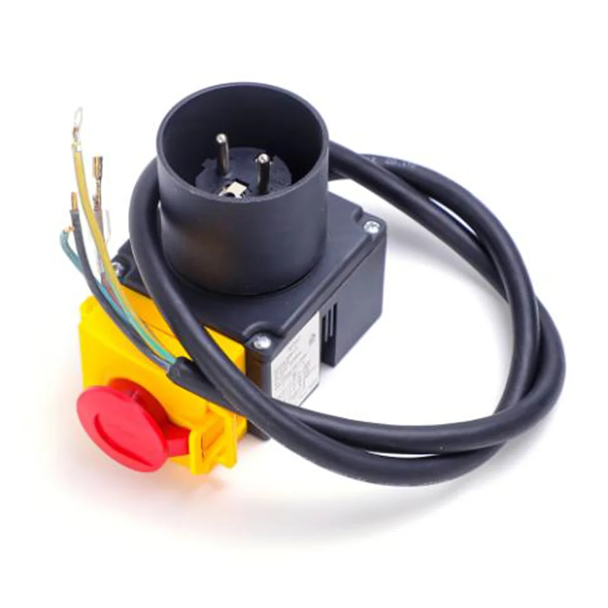 KOA7-máquina de corte de troncos, interruptor de botón pulsador solenoide, 250V, 16A