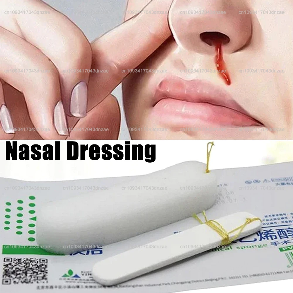 

1 шт., медицинская одноразовая повязка для носа, медицинская кровоостанавливающая губка из ПВА для кровотечения носа, упаковка для носовой полости, пробка для гемостаза