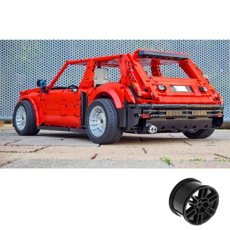 Classic City Racing R5 Turbo Sports Car MOC-115234 Supercar Two Colors 2992pcs Building Blocks Toy Birthday Gift Christmas Gift