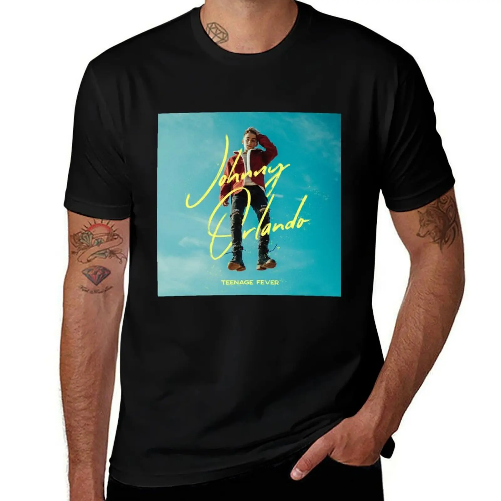 Johnny Orlando - Teenage Fever T-Shirt Urban Casual Loose Fit Tee T-Shirt
