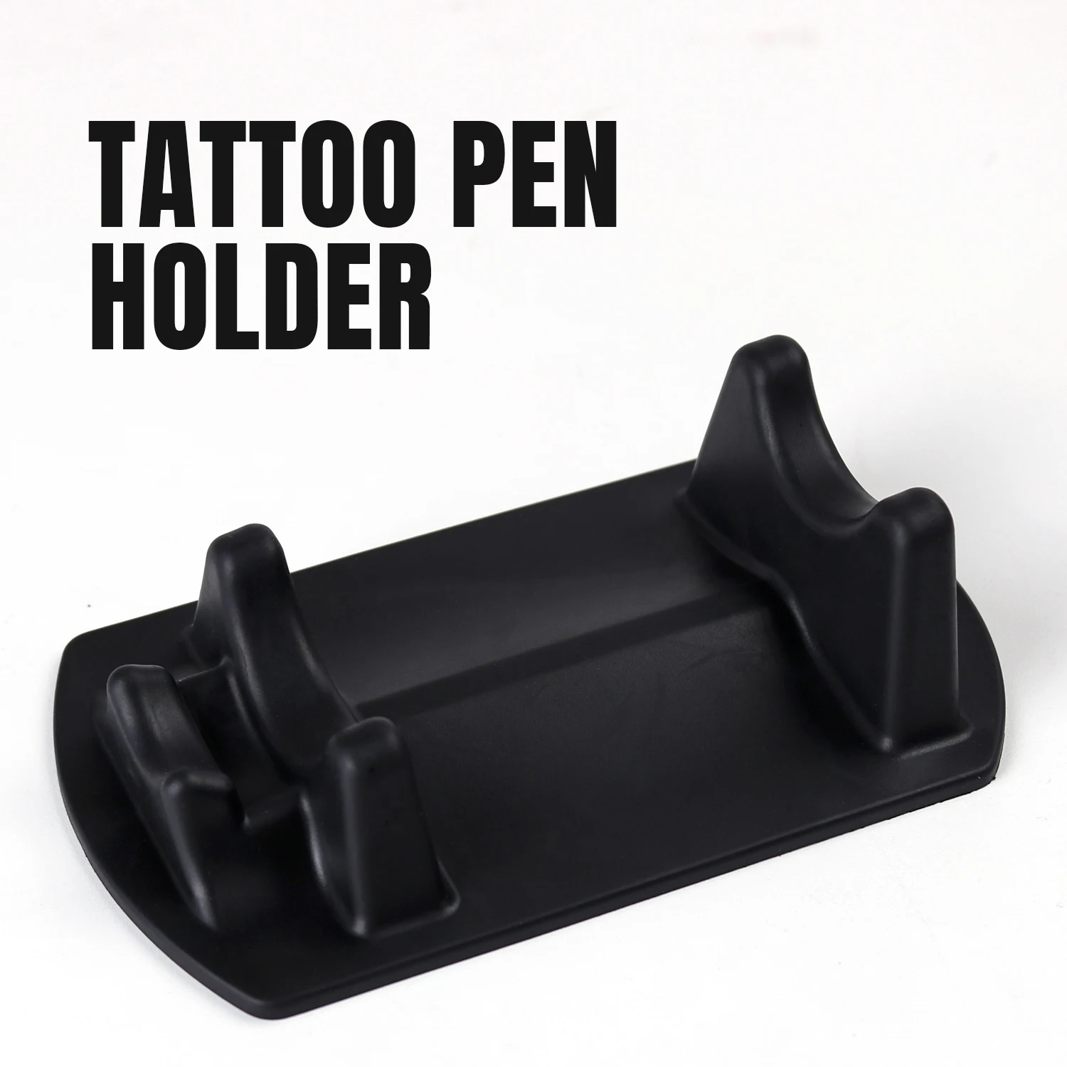 Silicone Tattoo Pen Holder Dual Slot Tattoo Machine Stand Non Slip Tattoo Pen Rest For Tattoo Workstation Tattoo Artist Supplies