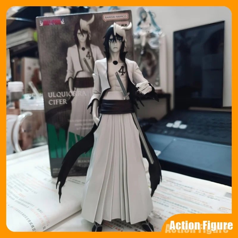 

В наличии: Фигурка Bandai Banpresto Maximatic Bleach Ulquiorra Cifer, модель аниме-персонажа из Bleach, настольное украшение, подарок на фестиваль/день рождения
