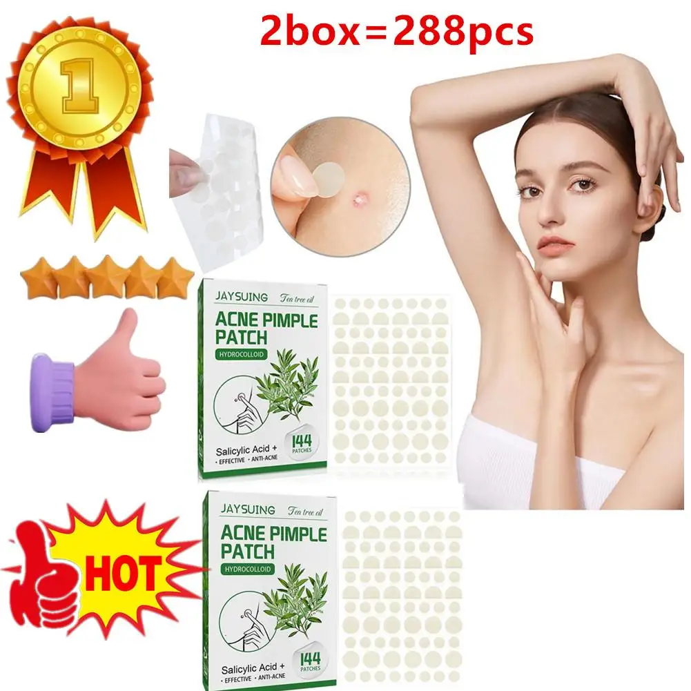 2X Invisible Pimple Patch Invisible Makeup Clarifying Pimple Patch Closed Circles Acne Fade Pimple Marks Waterproof Moisturising