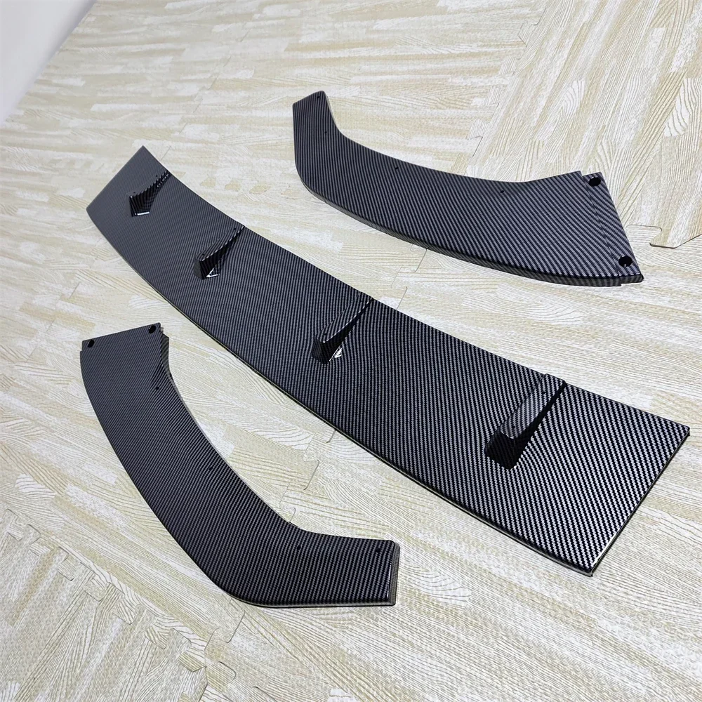 폭스 바겐 골프 7 7.5 MK7 MK7.5 GTI GTD R Rline 2013-2020 자동차 앞 범퍼 립 스포일러 스플리터 디퓨저 프로텍터 바디 키트 튜닝 썸네일 6