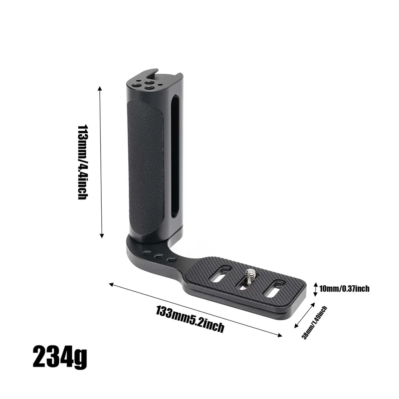 -N07R Jlwin Pelat Rilis Cepat Pelat L Pegangan Kiri Universal Pemotretan Vertikal Genggam