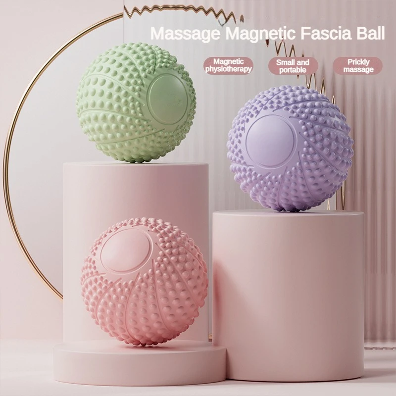 Foot Massage Ball Spiky Massage Balls With Strong Magnet Sensory Ball Massage Ball Foot Massager Spiky Roller For Deep Tissue