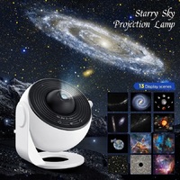 2023 NEW 13 in 1 LED Starry Sky Galaxy Projector Night Light 360° Rotate Planetarium Projector Lamp for Kids Adults Room Decor