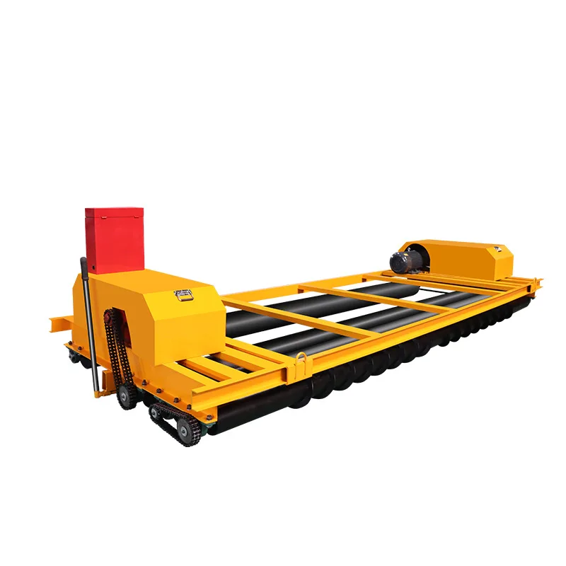

Pavement four-roller concrete paver, bridge frame vibrating beam, road square double-layer shelf leveling machine