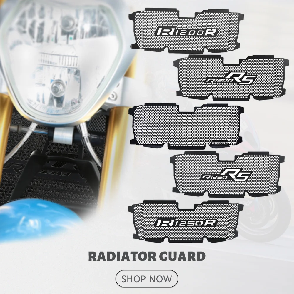 

2025 2024 R1200R R1250RS Radiator Grille Guard Protector Grill Cover Fit For BMW R1250R R1250RS R1200RS R1200RS R1250RS SE 2023